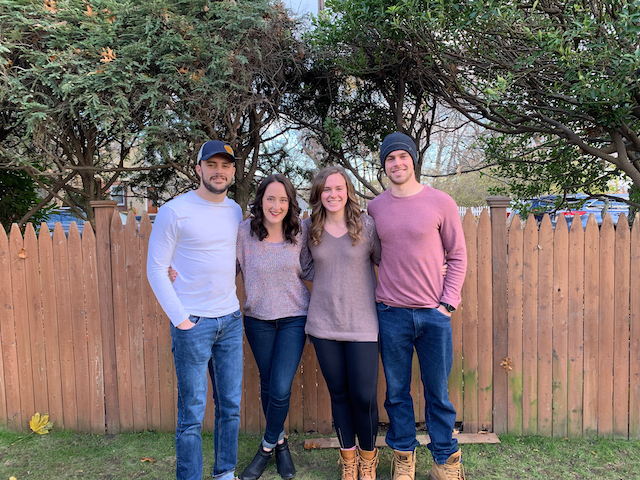 Allen siblings from left to right: Sean, Julianne, Meg, and Ryan.